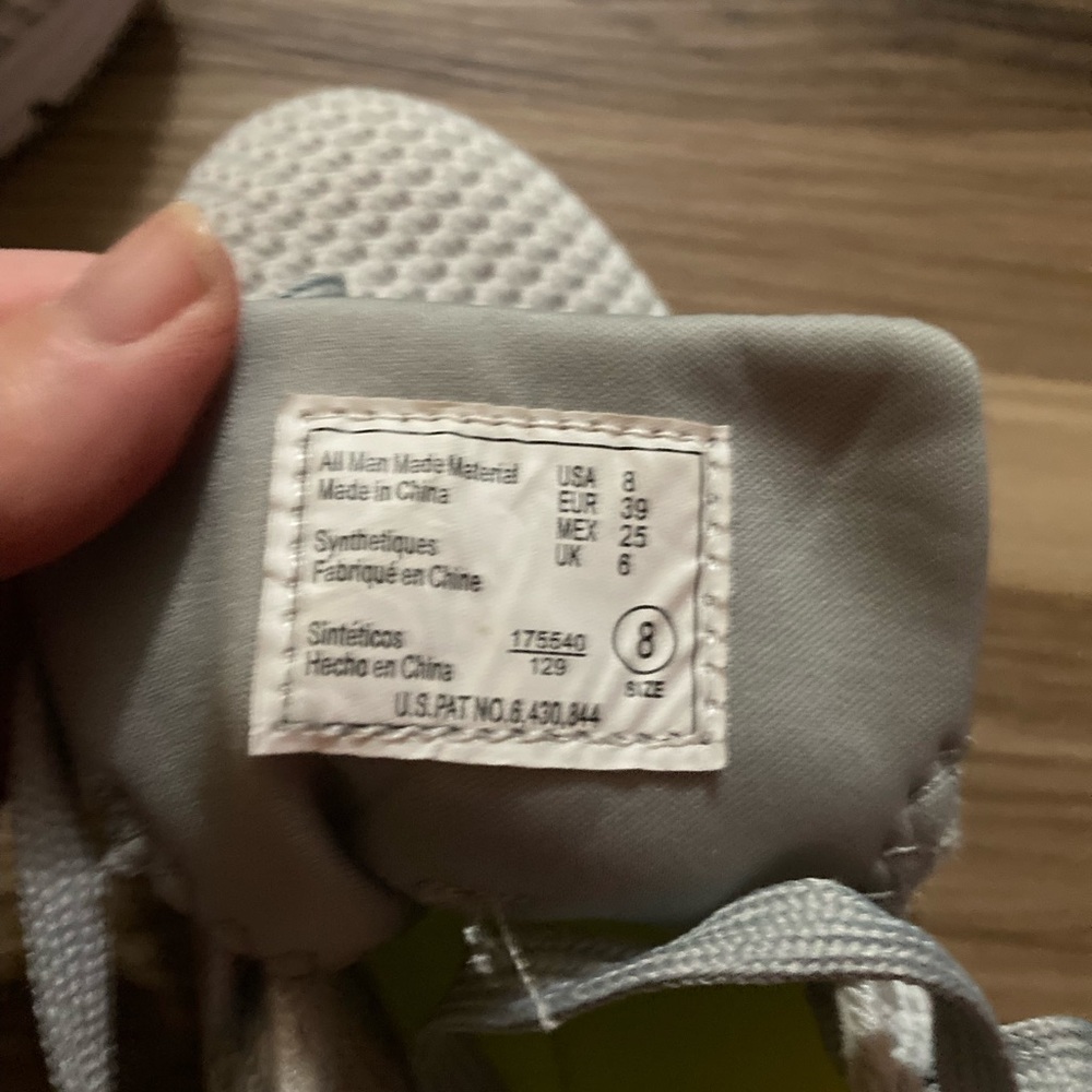Champion Womens Beige Memory Foam Sneakers 8 - Picture 6 of 6